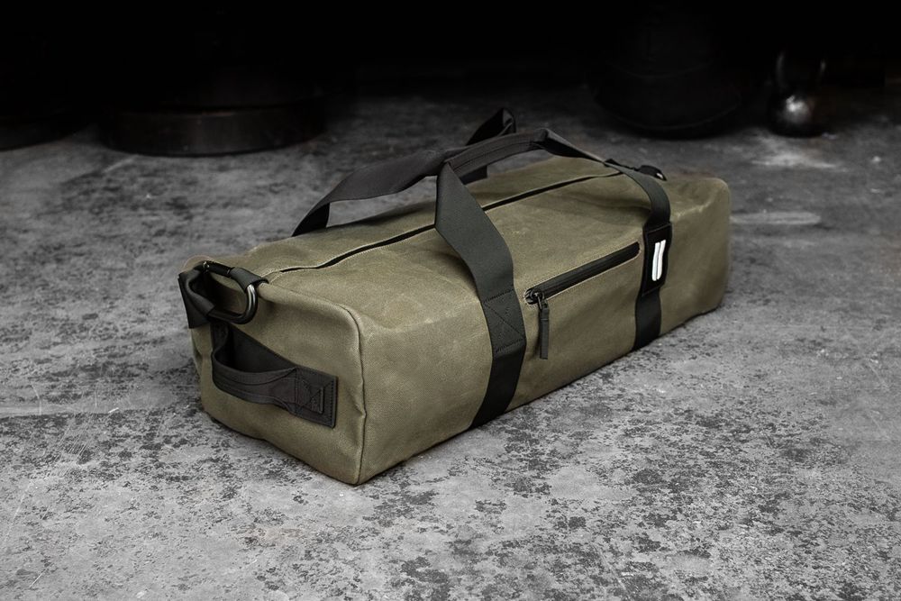 Sac À Dos NOBULL Vert - NOBULL Waxed Canvas Traditional Duffle,France (2436-DNSQV)